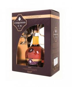 Courvoisier VS 0,7l 40% + 2skla 