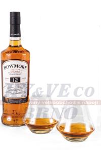 Bowmore 12YO 0,7l 40% +2skla 