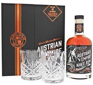 Austrian Empire Navy Rum 18Y 0,7l 40% +2 sklo 