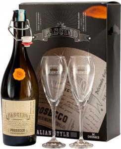 Prosecco Fascino Org. 11% 0,75l +2skla 