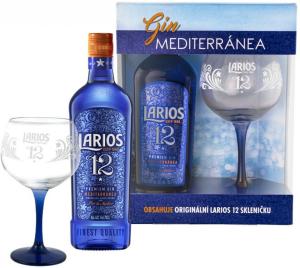 Larios 0,7l 40% +1sklo 