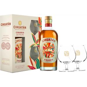 Cihuatan Cinabrio 0,7l 40%+sklo 