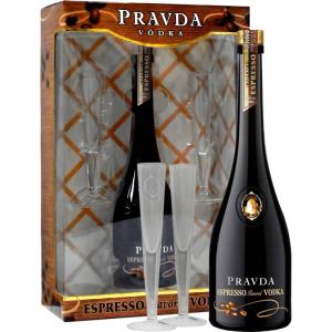 Pravda Espresso 0,7l 37,5% +2skla GB