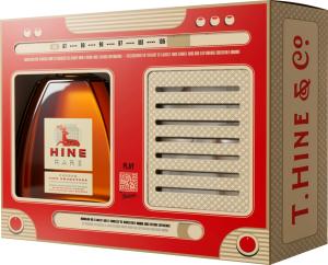 Thomas Hine Cognac Rare + 2 skleničky