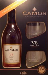 Camus VS Elegance 0.7l 40% + 2 skla