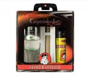 Velho Barreiro Caipirinha Silver Set 0,7l 39% +1 sklo