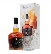 Dictador 10YO 0,7l 40% + sklo 