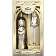 Beluga Celebration 1,0l 40% +sklo 